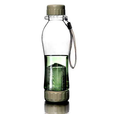 

Jingdong supermarket green beads lvzhu 700ml portable leak-proof travel movement filter plastic cups PC701