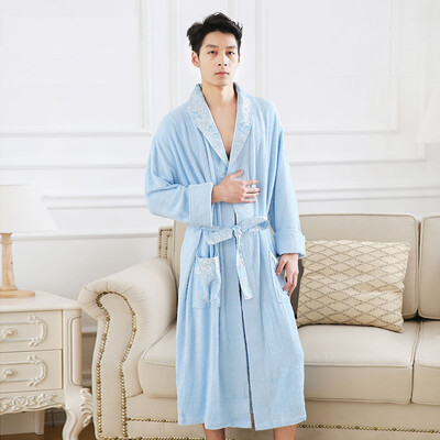 

Bamboo fiber Satin bathrobe