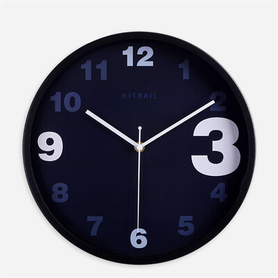 

12 inch metal wall clock 30CM fashion clock silence quartz clock