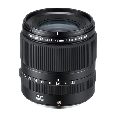 

Fuji (GFJIFILM) GF45mmF2.8 R WR стандартный формат с фиксированным фокусом новый порт G-карты интуитивно понятный и удобный контроль латунного крепления объектива всепогодная защита