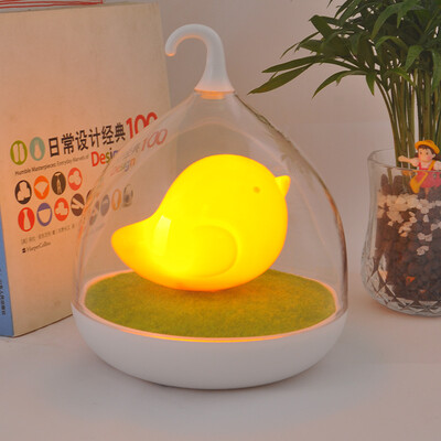 

Home Living Bird Cage Light Светодиодный ночной свет Touch на свете 0.5 Вт Тип индукции USB VoltageDC5V Материал ПК G03