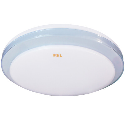 

Jingdong Supermarket] Foshan Lighting (FSL) led ceiling lamp bedroom lamp book balcony lamp round white light 18W moon blue