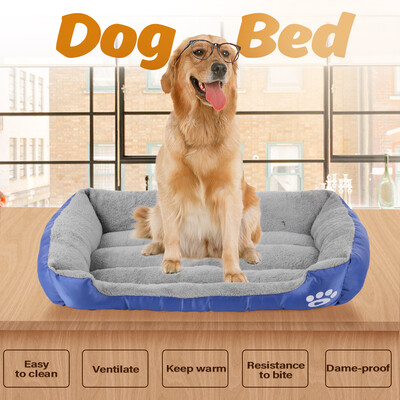 

Dog Bed Soft Pet Sofa Cats Pad Non Slip Bottom Self Warming Breathable Bedding or 36in 42in Dog Cage House Floor Size XL
