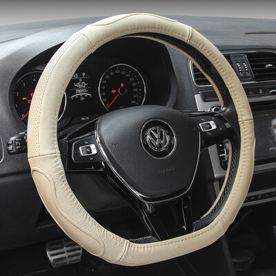 

KOOLIFE steering wheel cover winter leather breathable steering wheel set Ford Sagitar Corolla collar Kai Yue Xuan Yi Chevrolet Hideyoshi Volkswagen Sagitar O-B