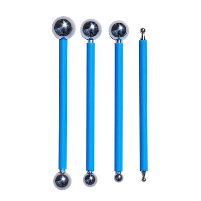 

4pcs Double Steel Pressed Ball Tile Grout Repairing Stick Ceramic Floor Grouting Glue Gaps Scraping Tools
