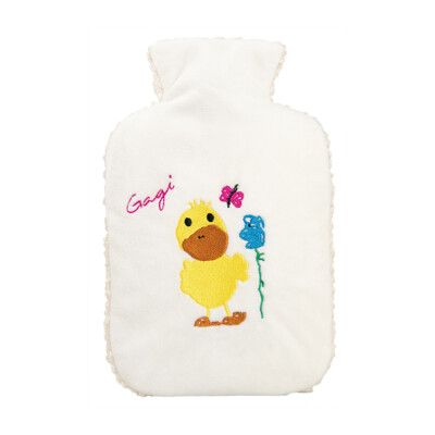 

Hugo Frosch Germany imported hot water bottle cartoon flannel jacket mini ecological environmental protection water hand warmers Meng duck GAGI3156