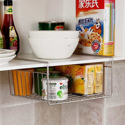 

Ou Runzhe under the hanging basket stainless steel thick diameter of the strong commitment to the weight of the kitchen under the debris of the drawer basket only 2