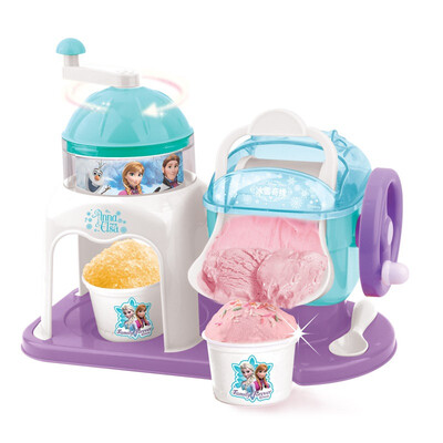 

Disney toys ice ice series Frozen ice suit Princess ice cream machine ice cream machine combo DS-2138