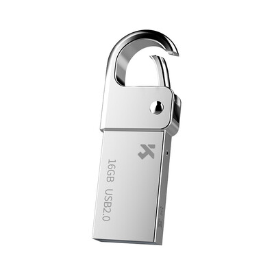 

Kingshare 16GB Metal Hanger Waterproof USB Flash Drive Silver