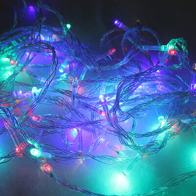 

Dome recalls holiday lanterns birthday lanterns Christmas decoration lanterns New Year decorations lanterns flashing lights string with tail plug 100 head 95 meters colorful light