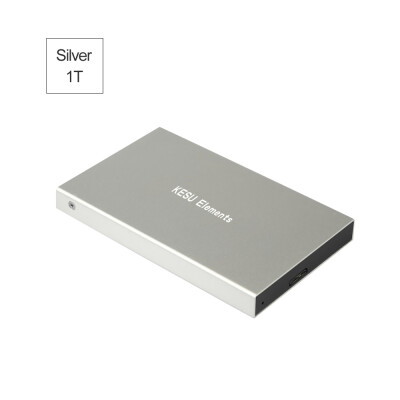 

Portable External Hard Drive USB 30 120G160G250G320G500G HDD External HD Hard Disk for PC Silvery&2T