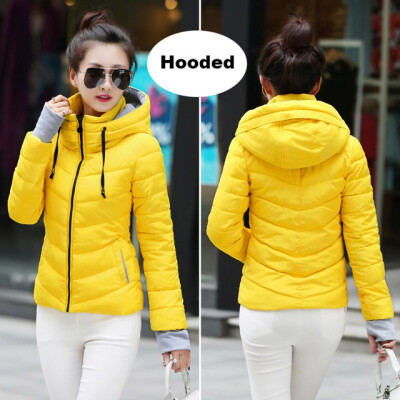 

Winter Jacket Women Parka Thick Winter Outerwear Plus Size Down Coat Short Slim Design Cotton-padded Jackets&Coats