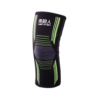 

Nanjiren knit knee pads breathable warm breathable unisex NJ86F56063-1 Lime Green L one pair