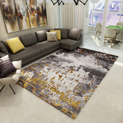 

Li home modern minimalist living room coffee table bedroom sofa table study bed non-slip big carpet Arctic light 039518 80 120cm