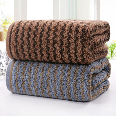 

Gold towel home textile cotton towel absorbent towel simple atmosphere two loaded brown 2 brown 1 102g strip 70 34cm