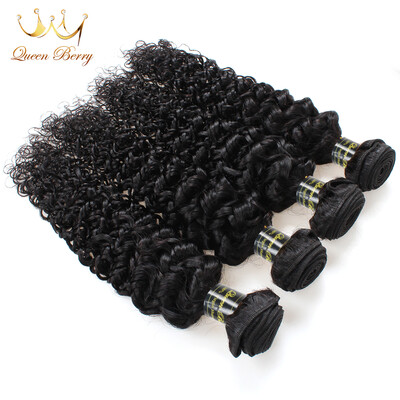 

Most Popular Kinky Curly 5 bundles 7A Natural Black Color Original human hair Unprocessed 8-28 inch Virgin Hair extension