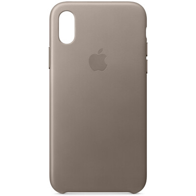 

iPhone X Leather CaseMobile ShellMobile Phone Case - Light Brown