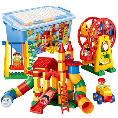 

Bang Bao 8361 Puzzle Puzzle plastic building blocks girls toys fragrant flower petals bath small pieces of plastic pieces