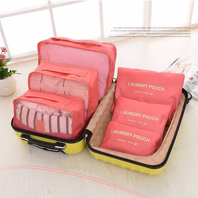 

Outdoor Travel Multi-purpose storage bag storage bag Set of 6 Different Size