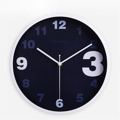 

12 inch metal wall clock 30CM fashion clock silence quartz clock