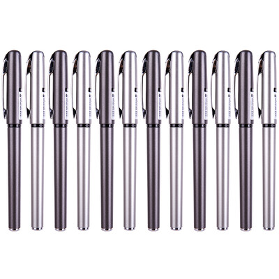 

Deli deli 05mm black gel pen pen pen 12 boxed S25