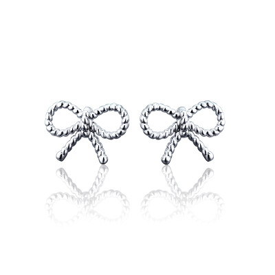 

Yoursfs® 925 Silver Simulated Bow Diamond Earring Fashion Silver Jewelry