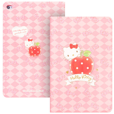 

Hello Kitty Apple Ipad mini4 защитной крышка / оболочка плоского мультфильма защитного чехла умной заторможенности кронштейн устанавливает Apple, Hello Kitty