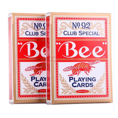 

Bee American original poker no92 (red 2 pack