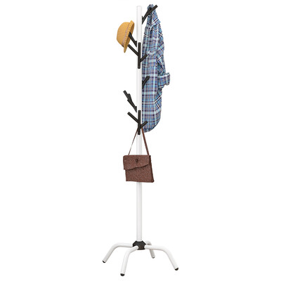 

Coat Rack Clothes Tree Coatrack Hat Hanger Hallstand Clothes Hat Tree Rack Free Standing Simple Fashion Hat&Coat Stand with 6