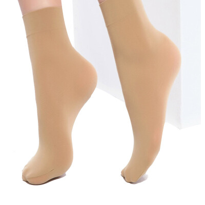 

[Jingdong supermarket] Langsha stockings 80D velvet wide mouth socks ten pairs of skin color ten pairs