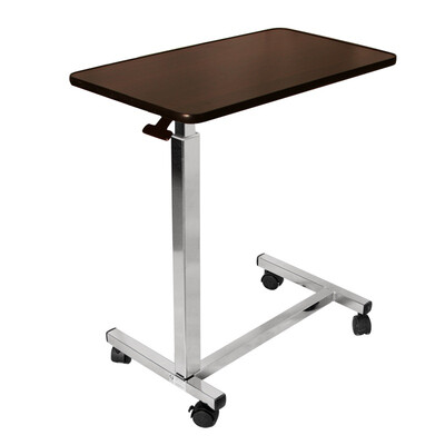 

Youkide wooden dining table UKD-8602 High hydraulic lifting adjustable mobile lazy computer desk care bedside table wood grain fillet