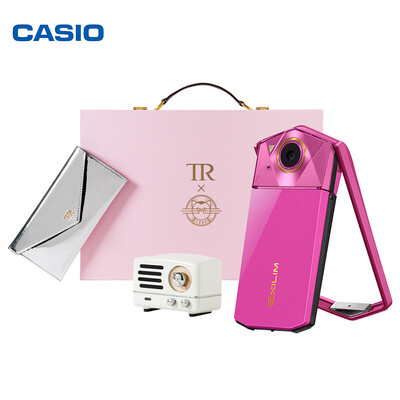 

CASIO EX-TR700 Yueyue color · Christmas heart limited edition gift box 30-inch screen 111 million pixels Beauty self portrait artifact pink