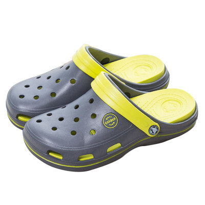 

Cool fun Coqui couple hole shoes garden shoes beach shoes home sandals&slippers carbon gray 43 yards CQ1202