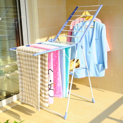 

Bao Youni drying rack multi-purpose folding clothes rack wing type baby clothes rack DQ-0820