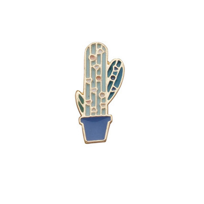 

Gernro Cactus Series 1 Badges For Clothes Metal Badges On Backpack Pin Badge
