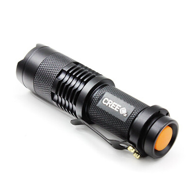 

Waterproof 3 Modes Mini Zoomable LED Flashlight Lantern Torch Light