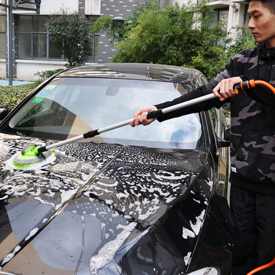 

YUECAR three-stage water brush chenille long rod car wash tweezers mop car wash tools