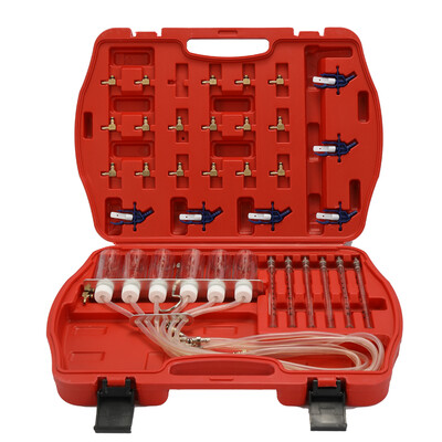 

Diesels Accessory Injector Flow Meter Test Tool Kit Common Rail Adaptor Fuel Tester Set 6 Cylinder
