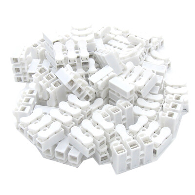 

100 pieceslot Suyep CH-3 Spring Wire Connectors Electrical Cable Clamp Terminal Block