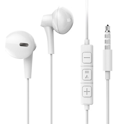 

I-mu earphone in-ear line with microphone control mobile phone headset headset Huawei oppo millet vivo Apple Android mobile computer universal earbuds