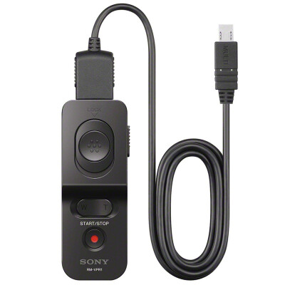 

Sony RM RM-VPR1 remote control shutter cable support zoom&shutter lock for Sony micro single camera part of the digital camera