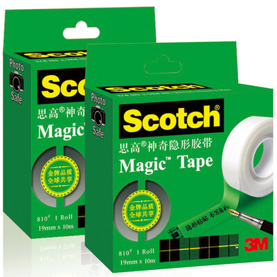 

3M Scotch Scrub transparent magic invisible tape 810-HC33 12.7mm × 33m 2 package
