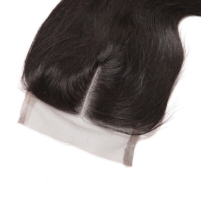 

Cheap Free Shipping Brazilian Virgin Hair Body Wave Lace Closure 4X4 Size Swiss Lace Full And Thick Free Parting Middle Parting