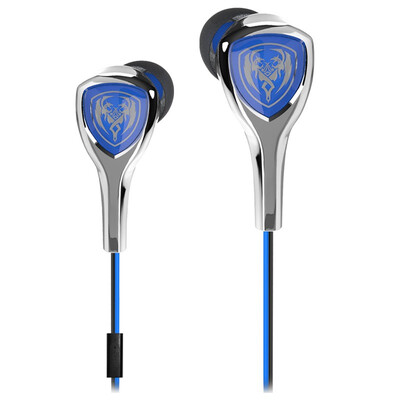 

SOMIC P1 In-ear mobile phoneipad gaming headset Music earplug with voice tube Black with orange