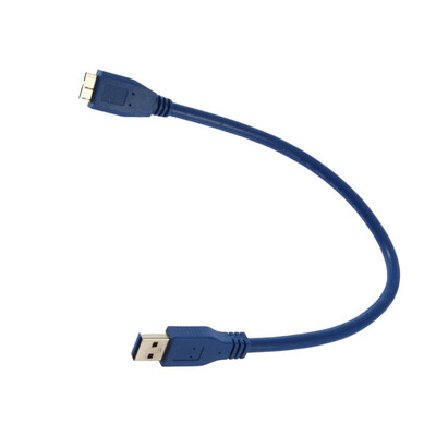

30 см USB 3.0 Тип A мужчины на микро-B Вилка супер-скорость-конвертер кабель-адаптер