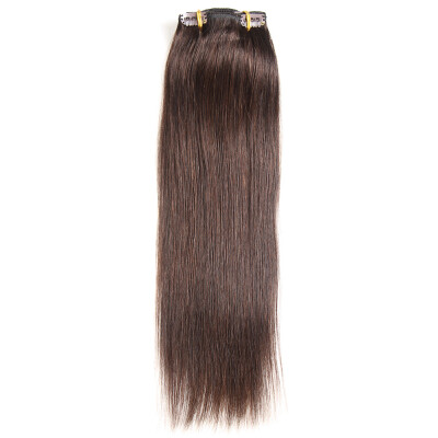 

Chorliss Clip In Hair Extensions 6Pcs/Pack Human Straight Hairpiece Brazilian Remy Hair 14” 16" 18" 20