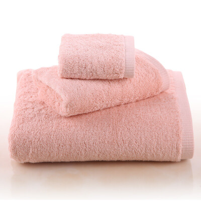 

Montagut (Montagut) towel home textiles Xinjiang long-staple cotton 1 towel 1 towel 1 square three-piece cotton A thick cotton durable durable P pink