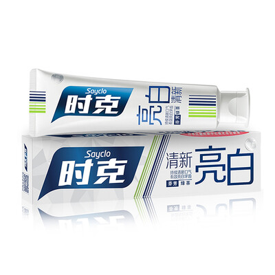 

Shixia (sayclo) bright white toothpaste (green tea flavor) 165g (plant enzymes HAP microcrystalline Japan research formula