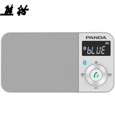 

PANDA PANDA 6210 Portable Bluetooth Card Charging Mini Speakers FM FM Pocket Radio for the Elderly White