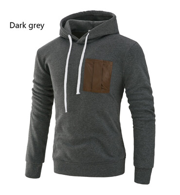 

2017 new foreign trade hooded slim casual hoodies